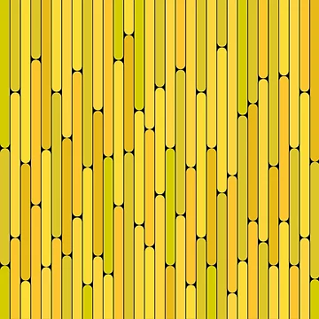 Artwork thumbnail, Banana Color Linear Pattern by MagicSpread