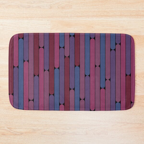 Item preview, Damson Color Linear Pattern designed and sold by MagicSpread.