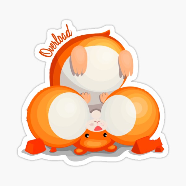 Item preview, Hamster - Overload designed and sold by salotte.