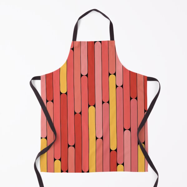 Item preview, Grapefruit Color Linear Pattern designed and sold by MagicSpread.
