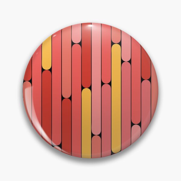 Item preview, Grapefruit Color Linear Pattern designed and sold by MagicSpread.