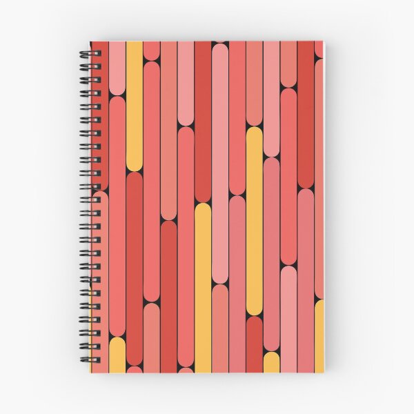 Item preview, Grapefruit Color Linear Pattern designed and sold by MagicSpread.