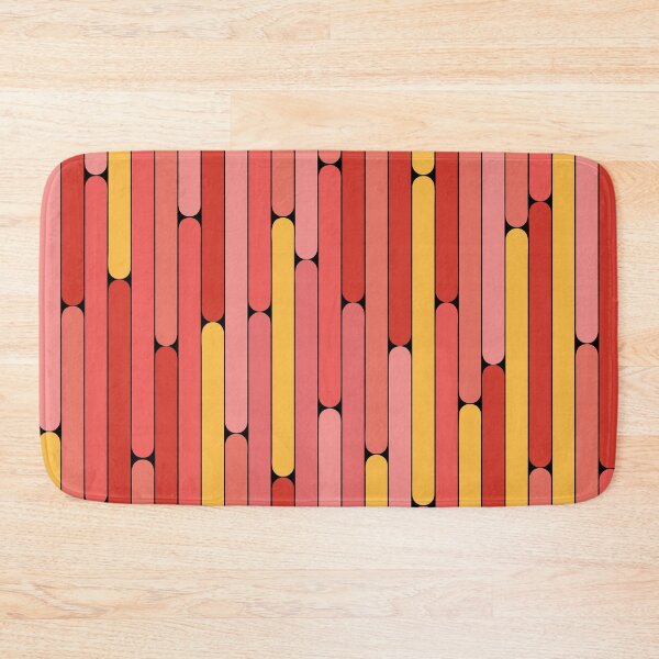 Item preview, Grapefruit Color Linear Pattern designed and sold by MagicSpread.