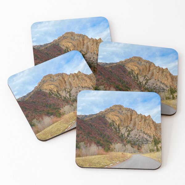 Item preview, Beautiful Mountains in Springtime Geological Loop Flaming Gorge Utah  designed and sold by prohockeylabs.
