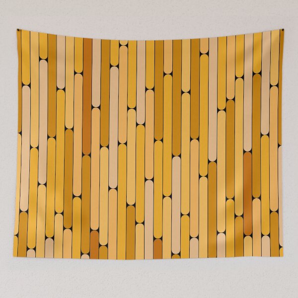 Item preview, Loquat Color Linear Pattern designed and sold by MagicSpread.