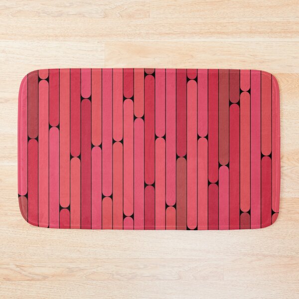 Item preview, Lychee Color Linear Pattern designed and sold by MagicSpread.