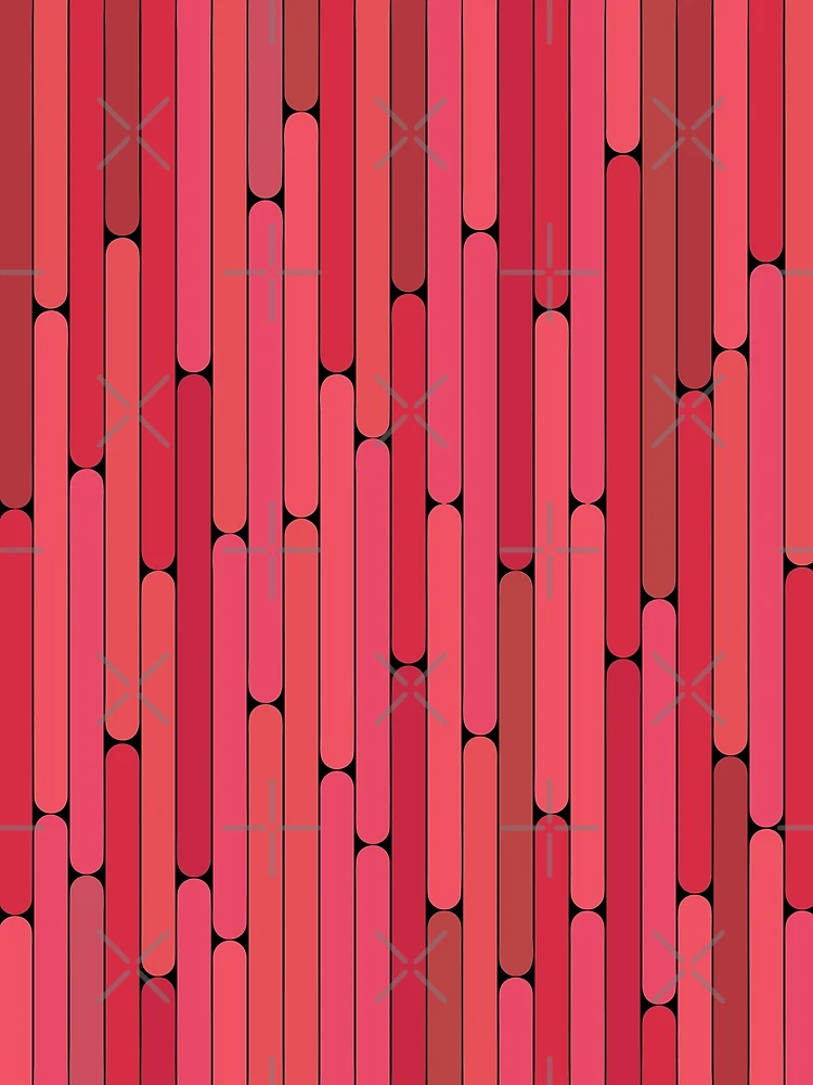 Thumbnail 3 of 3, Scarf, Lychee Color Linear Pattern designed and sold by MagicSpread.