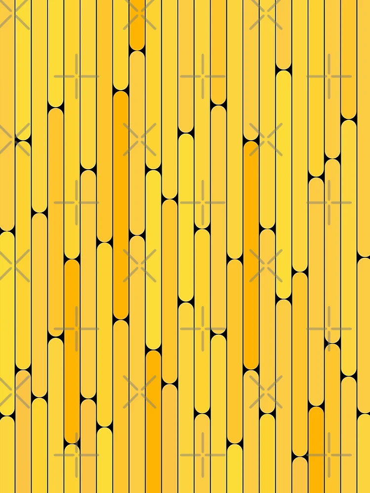 Thumbnail 3 von 3, Tuch, Mango Color Linear Pattern designt und verkauft von MagicSpread.