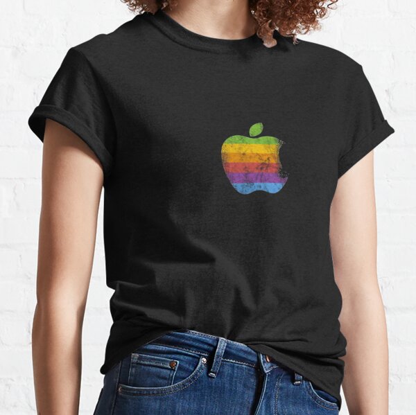 Apple Retro Logo  Classic T-Shirt