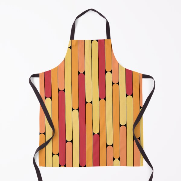 Item preview, Nectarine Color Linear Pattern designed and sold by MagicSpread.