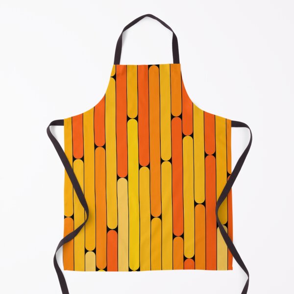 Item preview, Orange Color Linear Pattern designed and sold by MagicSpread.