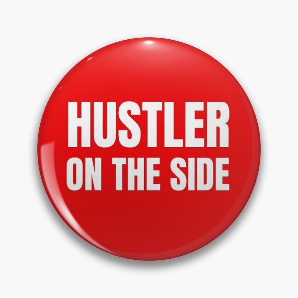 Item preview, Hustler on the Side - which text on red designed and sold by katiekendall.