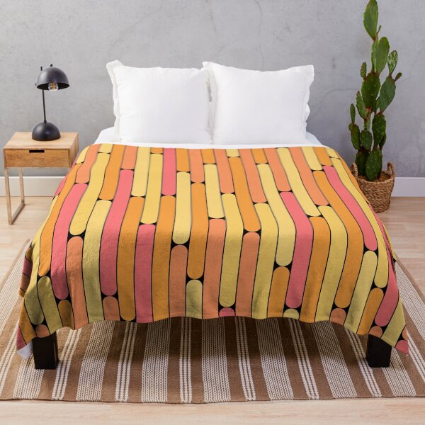 Item preview, Peach Color Linear Pattern designed and sold by MagicSpread.