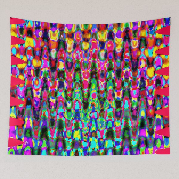 Item preview, Pattern jagged colorful designed and sold by DCSMKreativ.