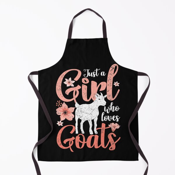 Item preview, Just A Girl Who Loves Goats designed and sold by bestshirtdesign.