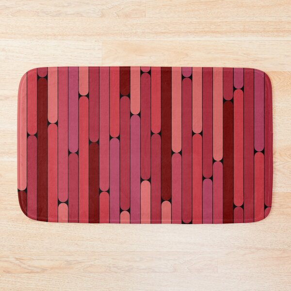 Item preview, Pomegranate Color Linear Pattern designed and sold by MagicSpread.