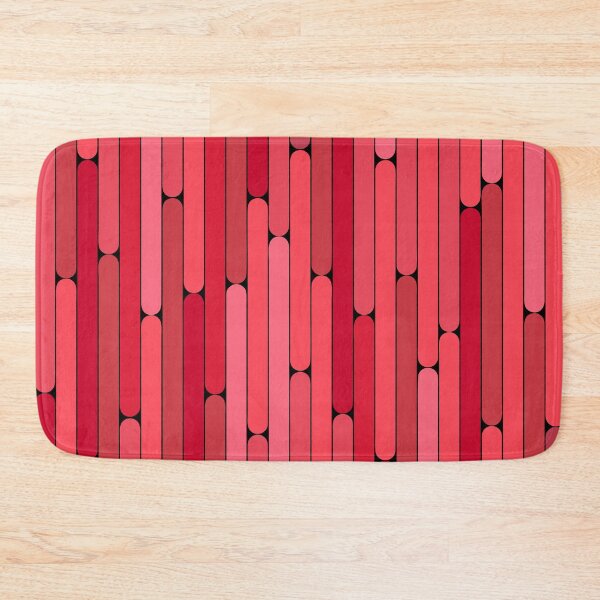 Item preview, Raspberry Color Linear Pattern designed and sold by MagicSpread.