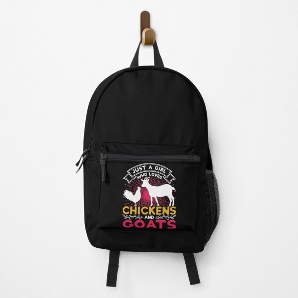 Item preview, Just A Girl Who Loves Chickens And Goats designed and sold by bestshirtdesign.