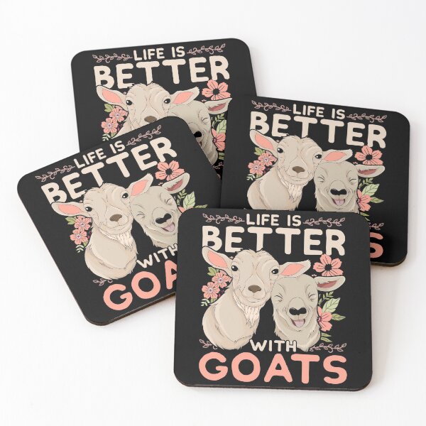 Item preview, Life Is Better With Goats  designed and sold by bestshirtdesign.