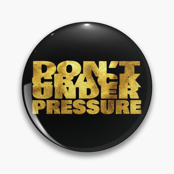 Item preview, don't crack under pressure designed and sold by THELEMA.