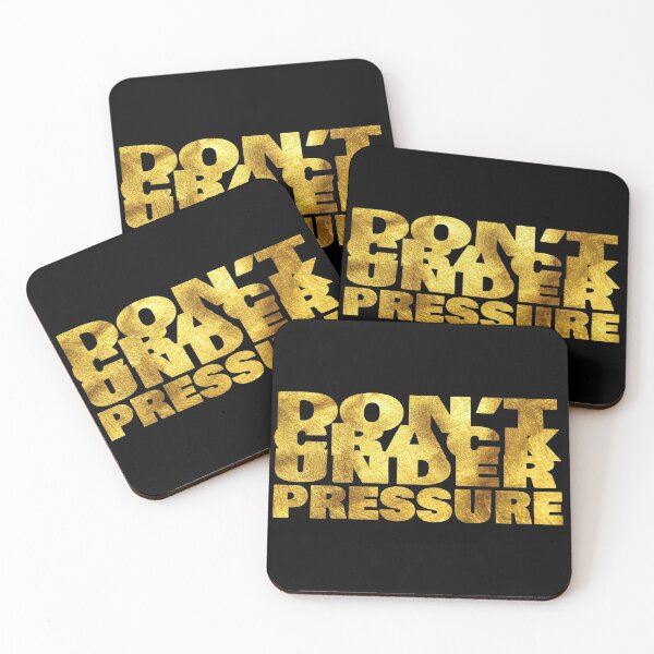 Item preview, don't crack under pressure designed and sold by THELEMA.