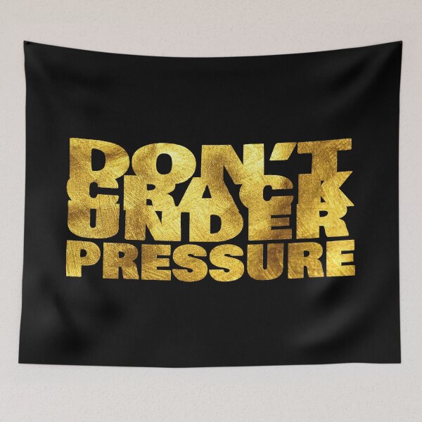Item preview, don't crack under pressure designed and sold by THELEMA.