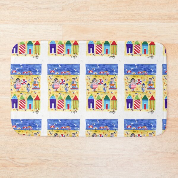 Item preview, Casual beach lifestyle abstract illustration designed and sold by Al Benge - NZ & Australian Art.