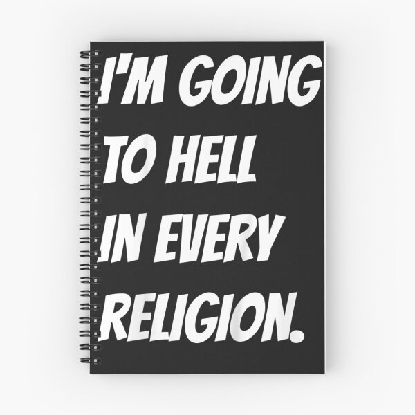 Item preview, I'm Going To Hell In Every Religion! designed and sold by YanShen779.