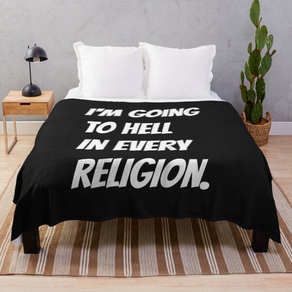 Item preview, I'm Going To Hell In Every Religion! designed and sold by YanShen779.