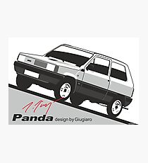 Fiat Panda by Giugiaro Photographic Print