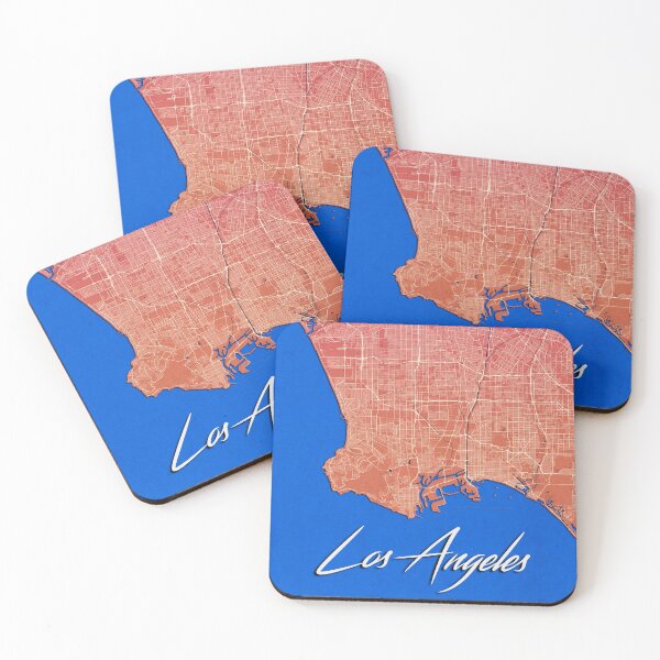 Item preview, Los Angeles California Map Sun Art designed and sold by Wizardofpizza.