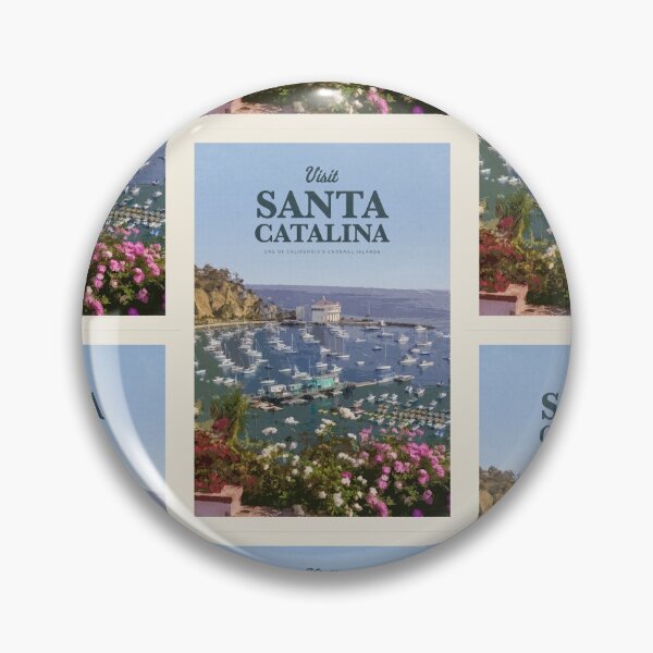Item preview, Visit Santa Catalina  designed and sold by Mercury Club.