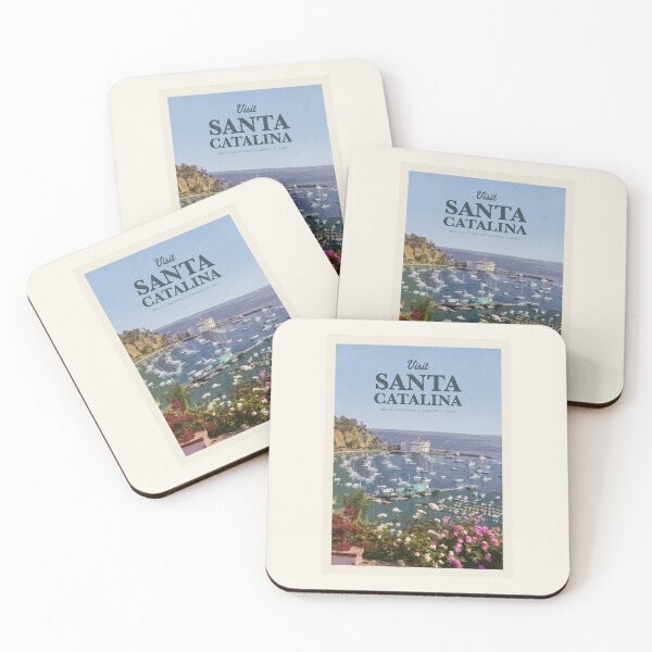 Item preview, Visit Santa Catalina  designed and sold by Mercury Club.