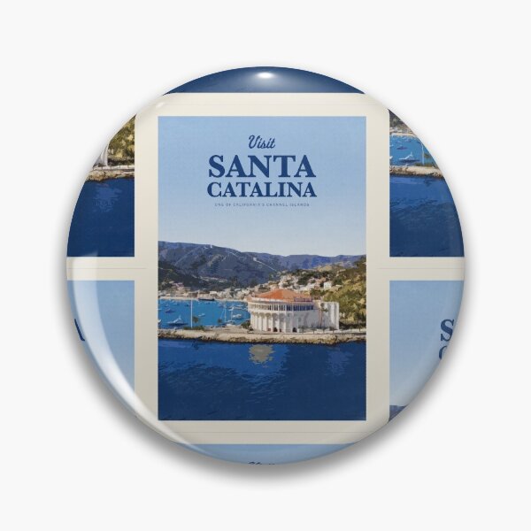 Item preview, Visit Santa Catalina  designed and sold by Mercury Club.
