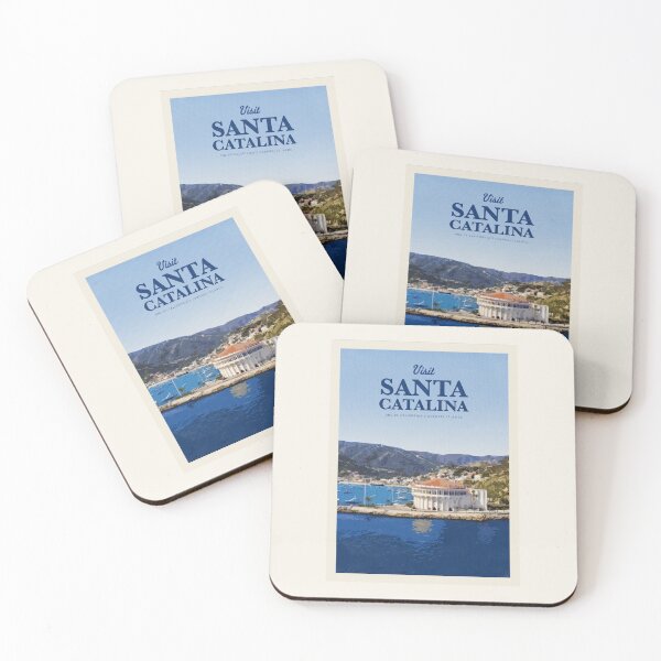 Item preview, Visit Santa Catalina  designed and sold by Mercury Club.