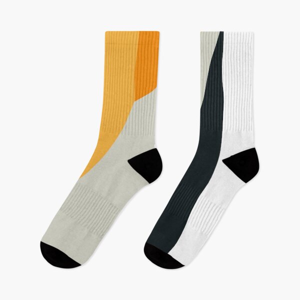 Item preview,  Shades of paste yellow and black and grey  minimalist geometric elegant design designed and sold by missmarilee.