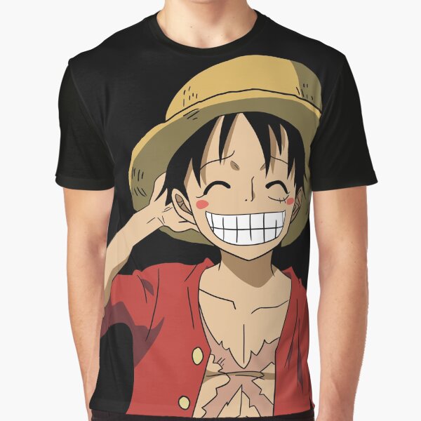 Luffy Smile T Shirts Redbubble