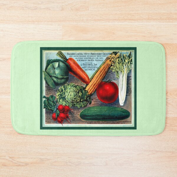 Item preview, Vintage Farmers Market Garden, Vegetable Seeds designed and sold by junebug042.