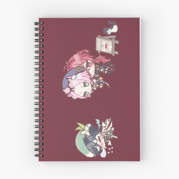 Item preview, Genshin Impact Venti Diona y Diluc Chibi designed and sold by Genkigecko.