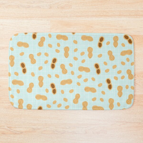 Item preview, Peanut Pattern on Blue Background designed and sold by kapotka.