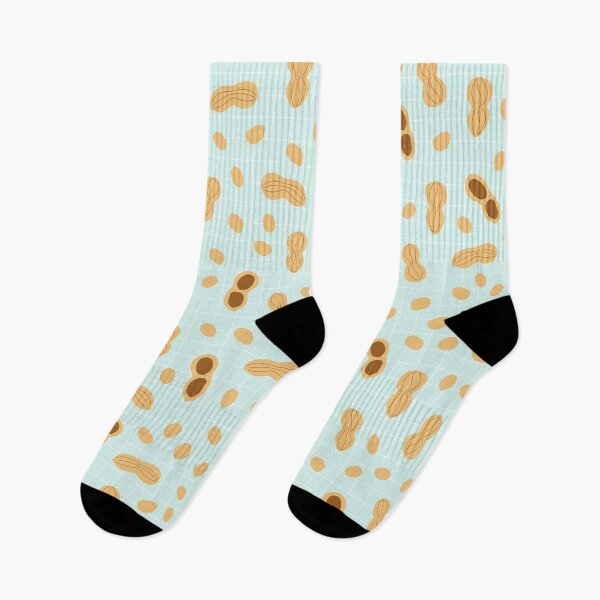 Item preview, Peanut Pattern on Blue Background designed and sold by kapotka.