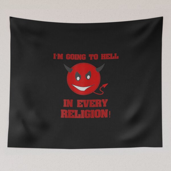 Item preview, I'm Going To Hell In Every Religion Devil designed and sold by YananWu83.