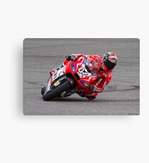 Andrea Dovizioso at Circuit Of The Americas 2014 Canvas Print