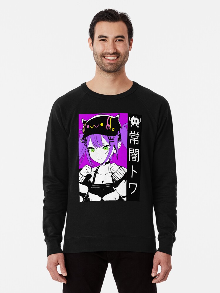 Hololive Tokoyami Towa Lightweight Sweatshirt