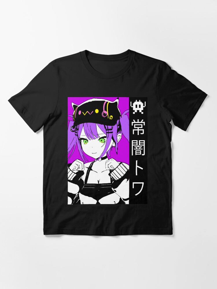 常闇トワ VAULTROOM Tシャツ 黒 Vaultroom 常闇トワ Tシャツ M ブラック vaultroom TOKOYAMI TOWA TEE