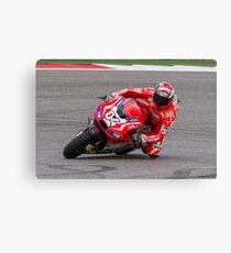 Andrea Dovizioso at Circuit Of The Americas 2014 Canvas Print