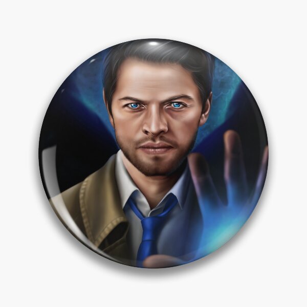 Artikelvorschau, Misha Collins als Castiel „Supernatural“ Druck entworfen und verkauft von mayyaflowers.