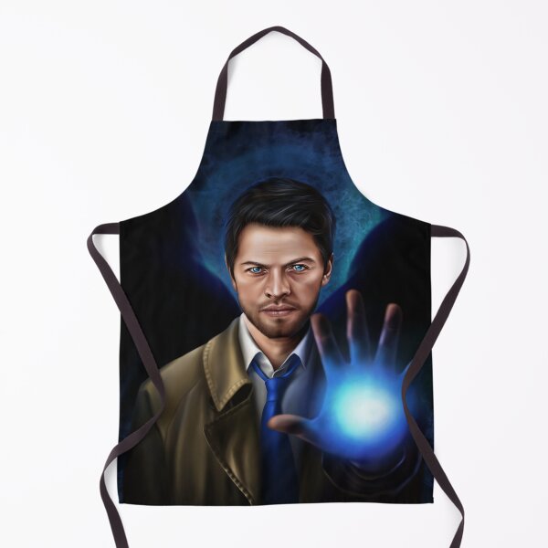 Item preview, Misha Collins as Castiel "Supernatural" print  designed and sold by mayyaflowers.