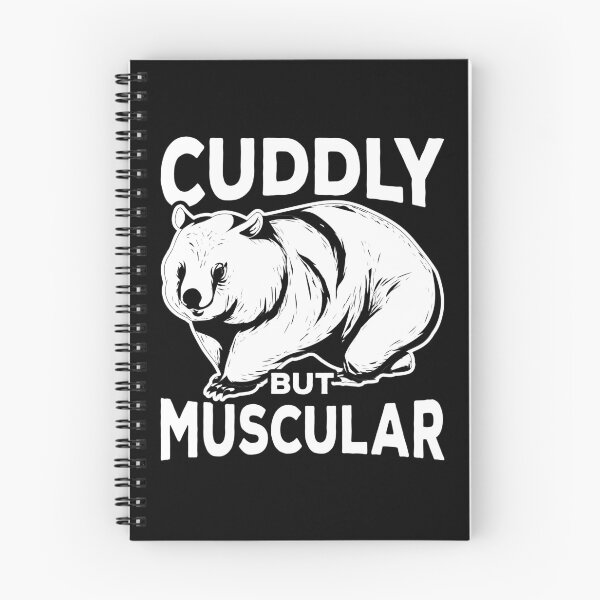 Item preview, Cuddly But Muscular Funny Wombat  designed and sold by bestshirtdesign.
