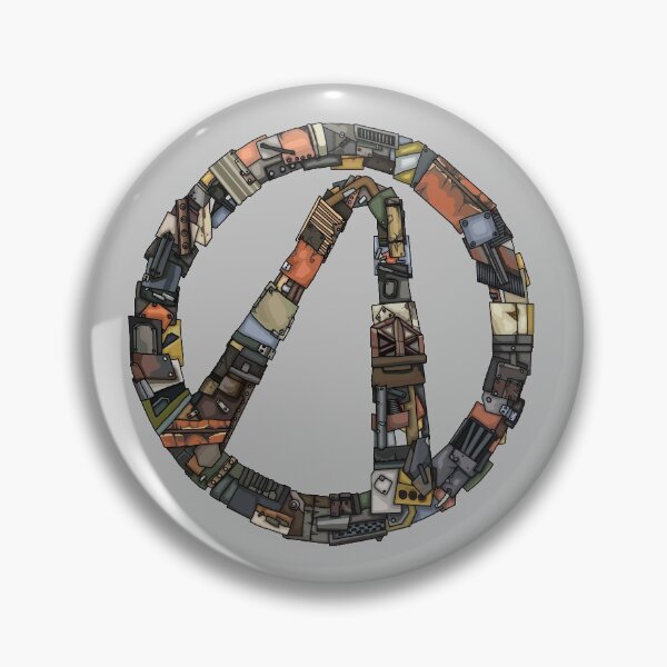 Item preview, Borderlands Scrap Metal Vault Hunter Symbol designed and sold by HighFives555.